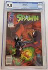 SPAWN #1 NEWSSTAND 1992 IMAGE CGC 9.8 WHITE PAGES 1ST FULL APPEARANCE OF SPAWN!