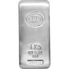 Kilo 32.15 oz  Silver Bar JBR Recovery Ltd - 999 Fine Poured