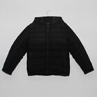 Mens ZARA Casual Black Padded Zip Jacket Coat Size XL - EXTRA LARGE
