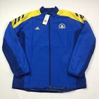 Adidas 2021 Boston Marathon Celebration Jacket Blue GQ8331 Men's Size Large NEW