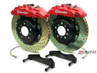 Brembo Front GT Big Brake BBK 8pot Red 380x34 Drill BMW 525 528 530 540 M5 E39 (For: BMW)