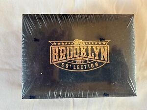 2019 Topps Brooklyn Collection Baseball Factory Sealed Hobby Box on card Autos