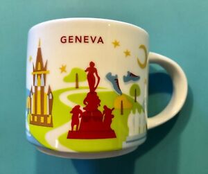 STARBUCKS COFFEE MUG - GENEVA, SWITZERLAND 🇨🇭