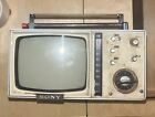 Vintage Sony Micro Television 5-305 Portable TV No power cord
