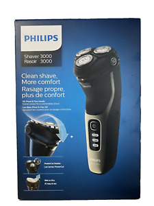 Philips Series 3000 Men's Eectric Flex Head Rotary Shaver Trimmer S3230/52 New