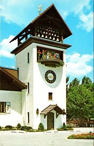 MI Frankenmuth Glockenspiel Tower Frankenmuth Bavarian Inn, Chrome, Unposted