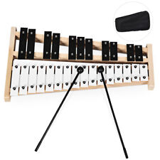Costway 27 Note Glockenspiel Xylophone Aluminum Music Instrument w/ Bag