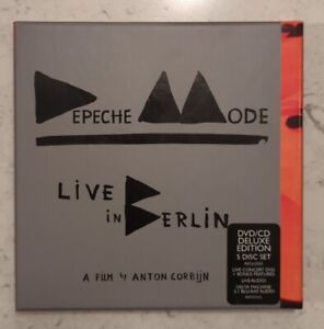 DEPECHE MODE - LIVE IN BERLIN 5 Disc Box Set Delta Machine 5.1 Blu-Ray Audio OOP