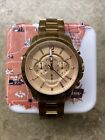 Fossil Fs4635 Rose Gold Metal Analog Dial Quartz Watch NEEDS NEW BATTERY