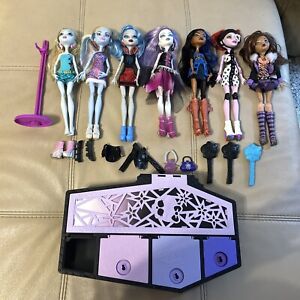 New ListingMonster High Dolls Ghoul Yelps Clawdeen Wolf Mixed And Accessories Lot