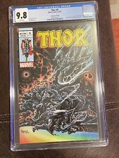 Thor #6 CGC 9.8 Kyle Hotz Variant cover Black Winter Silver Surfer #4 homage