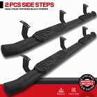 FOR 2005-2023 TOYOTA Tacoma Double Cab 3.5“ Step Curved Running Boards Nerf Bars