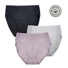 Organic Cotton High Cut Brief women's panties 3pk