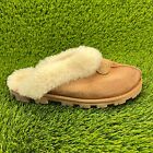 UGG Coquette Womens Size 9 Brown Casual Walking Slip On Suede Mule Slippers 5125