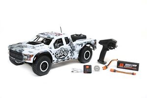 Losi Mint 400 Baja Rey Truck Limited Edition Snow White RC Truck LOS03048T2