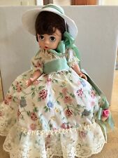 8” Madame Alexander Doll Brunette “Southern Belle” 79880 Adorable Floral Dress