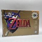 Legend Of Zelda OCARINA OF TIME N64 - With Box - Authentic TERRIBLE CONDITION