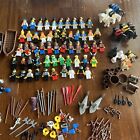 Vintage Lego Mini figures Lot W/Accessories. Pirates, Space Police, Ninja, Etc