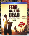 FEAR THE WALKING DEAD FIRST SEASON 1 - NEW BLU-RAY  w/ SLIPCOVER - I SHIP BOXED