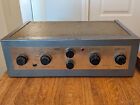 Beautiful EICO HF-81 Stereo Tube Amplifier with All Vintage Tubes - Works, Video