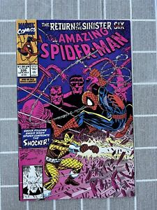 Amazing Spider Man #335 NM Never Opened! Sinister Six, Shocker Cover