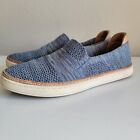 UGG Womens Sammy Sneakers Shoes Blue White Low Top Slip On Mesh Size 7 1092779