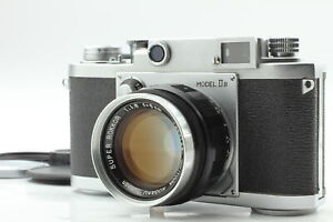 New ListingRare! Near Mint+ Minolta 35 IIb Camera Chiyoda Super Rokkor 50mm F1.8 Lens JAPAN