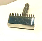 New ListingVintage Gem Micromatic Pat. Nos. 1739280-1773614 Comb Type Safety Razor Nickel