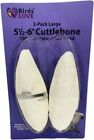 Birds LOVE Large Cuttlebone for Birds Tortoise - Calcium Supplement 5.5-6