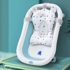Baby Bath Cushion Pad Newborn Bathtub Mat Infant Bath Supporter Net Nonslip