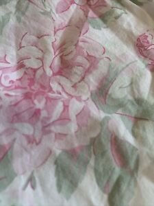 Simply Shabby Chic Misty Rose Pink Rose 35” X 21 “  Insert Ruffle Pillow Sham