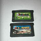 Mario Golf Advanced Tour and Mario Tennis Power Tour GBA Cartridges bundle B94