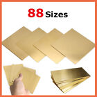 Brass Sheet Plate 0.5-6mm Guillotine Cut Sheet Various Multiple Sizes Available