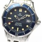 OMEGA Seamaster300 Professional 2561.80 Date Navy Dial Quartz Boy's Watch_795964