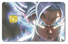 Dragonball Z Goku Credit Card Smart Sticker Skin Pre-cut Small Chips Bank Debit