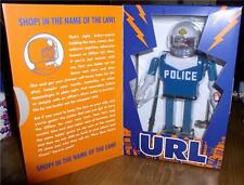 Futurama URL Police Robot Action Wind Up Tin Toy