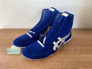 ASICS EX-EO Wrestling Boxing Shoes New model TWR900 1083A001 BLUE×SILVER×GOLD