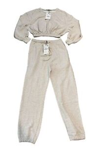 Zara Long Sleeve Sweatsuit Set Size S