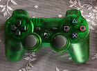 PS3 Transparent Green PlayStation 3 Wireless Game Controller