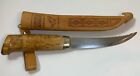 Vintage Suomi Finland Knife With Sheath