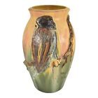 Ephraim Faience 2003 Limited Edition Hand Made Art Pottery Falcon Bird Vase 301