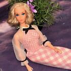 Vintage 1972 Quick curl Barbie Doll Mattel 4220 Taiwan 🌸