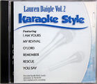 Lauren Daigle Volume 2 Karaoke Style NEW CD+G Daywind 6 Songs
