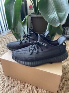 Size 10.5 - Adidas Yeezy Boost 350 V2 Onyx - Authentic - Box & Tags