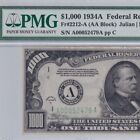 1934-A One Thousand Dollars $1000 Boston FRN—Fr#2212-A—45 Choice Extremely Fine