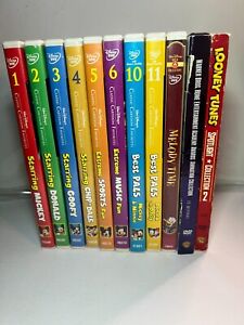 Walt Disney's Classic Cartoon Favorites 2005 DVD Lot Looney Tunes Warner Bros