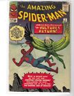 $ drop 12/10/ 23  AMAZING SPIDER-MAN #7 2ND APPEARANCE OF THE VULTURE 1963