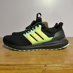 Size 9 - Adidas UltraBoost 5.0 DNA Black Beam Green *Worn Once*