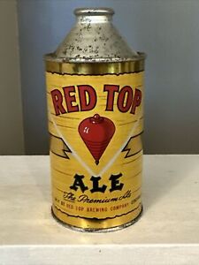Gorgeous￼ Red Top Ale Cone Top Beer Can Red Top Brewing Co. Cincinnati Ohio