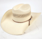 RESISTOL Size 6 3/4 Wildfire NATURAL 10X Cowboy Straw Hat Made in USA USTRC